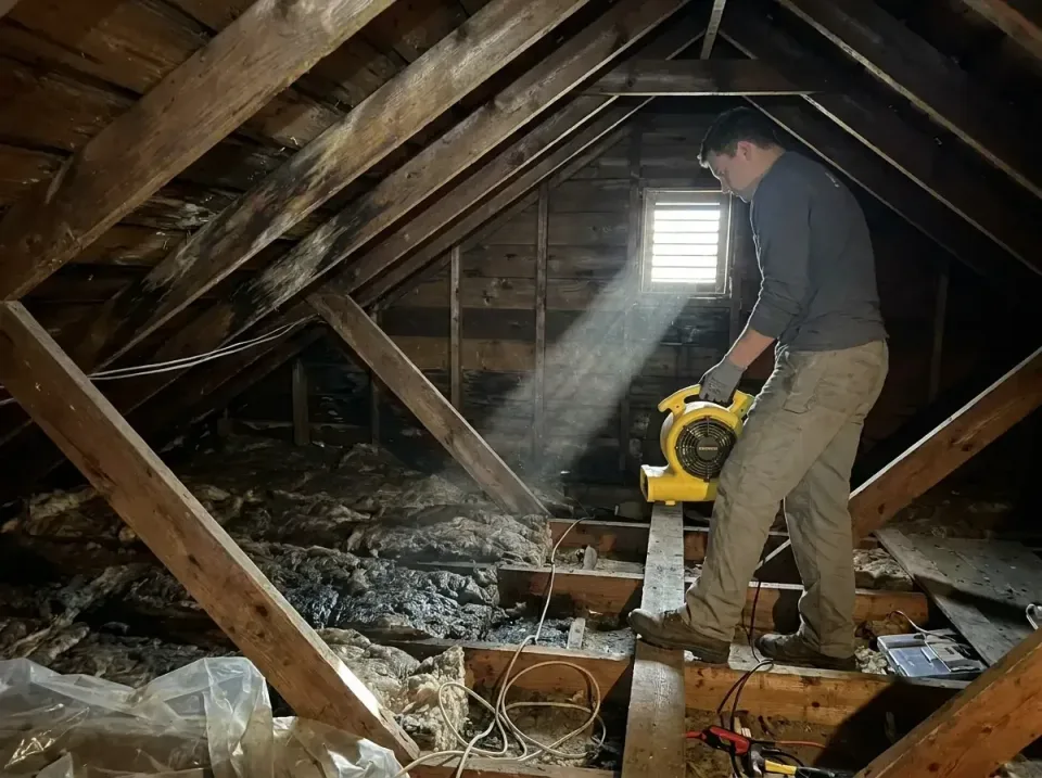 attic-water-damage-drying-proc-007 — frequently asked questions, Emergency Water Extraction & 24/7 Flood Response in Miami G…